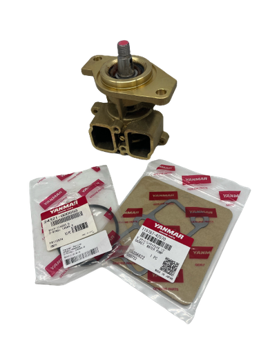 Genuine Yanmar Water Pump Kit 119773-42652, 119787-42570, 24321-000650 6LP  - 第 1/3 張圖片
