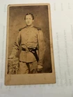 Civil War Massachusetts Militia Artillery soldier with Pistol, Gray Uniform