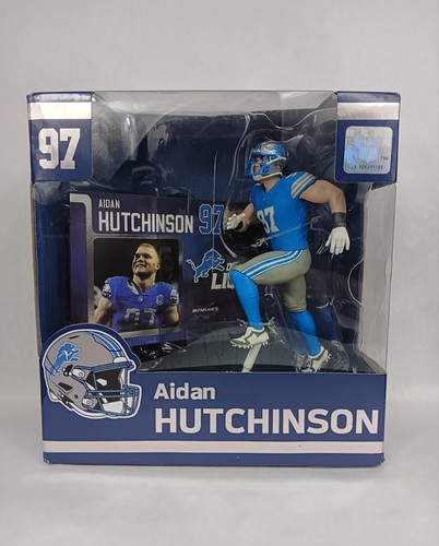 Aidan Hutchinson NFL 7" Figure McFarlane SportsPicks 2024 Detroit Lions - Picture 12 of 16
