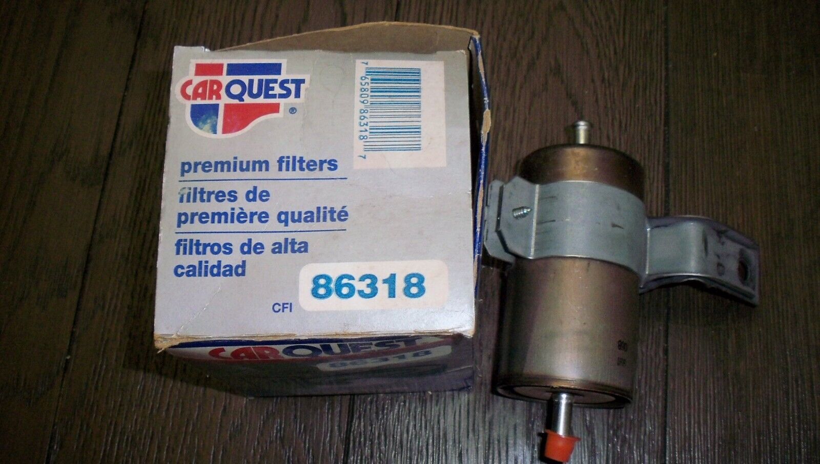 WIX 33318 Fuel Filter For 90-97 Dodge charger Dakota CarQuest 86318 open box