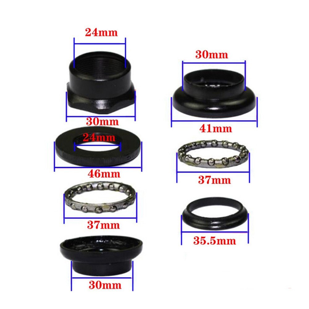 Threadless External Wrist Group MTB Headset 25mm Diameter Easy