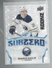 Rasmus Dahlin 2018-19 Upper Deck Ice Sub Zero Rookie Variations #SZVRD 