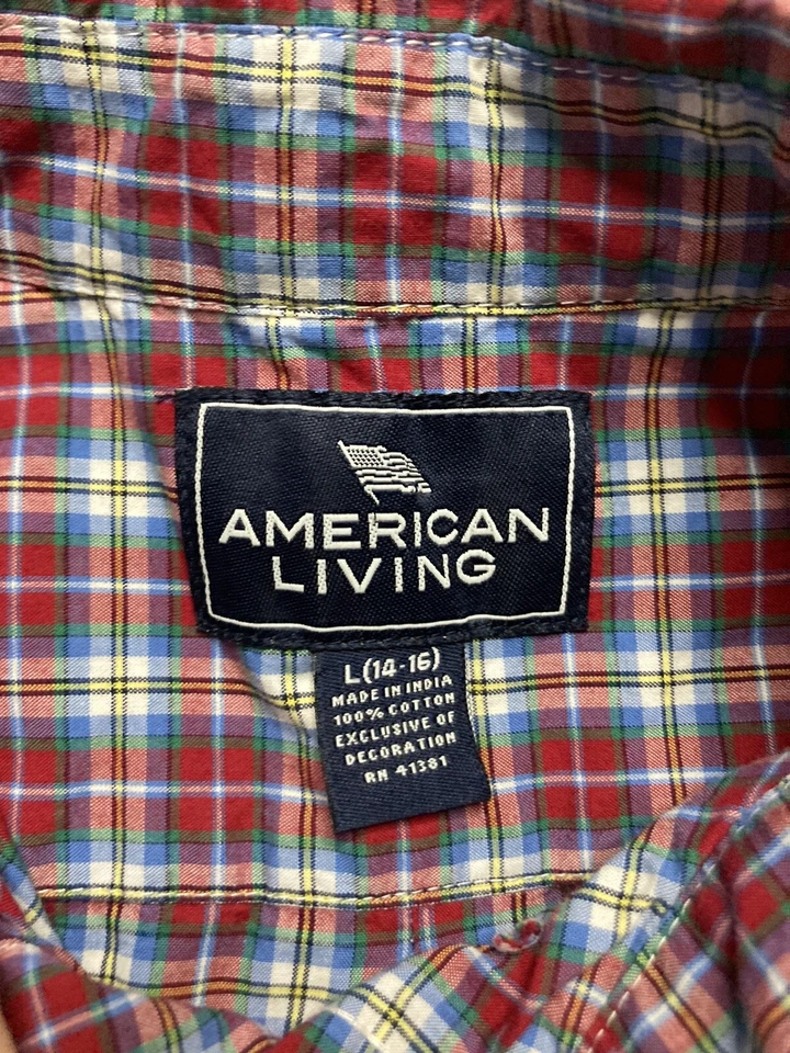 Camisa de vestir American Living para niños Foto 3 de 3