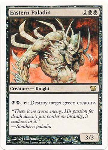 EASTERN PALADIN X1 MAGIC MTG 8TH EDITION  LIGHT PLAY (LP) 2003