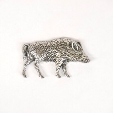 Boar Pin Brooch Wild Boar Hat Pin Jewelry Button Pinboard