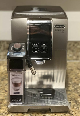 Delonghi ECAM37095TID Dinamica Plus Automatic Espresso Cappuccino Maker - Scratc