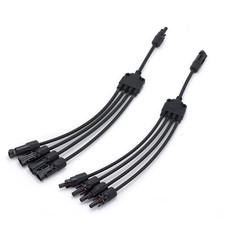 1 Pair Solar Panel Cable Connector Waterproof...