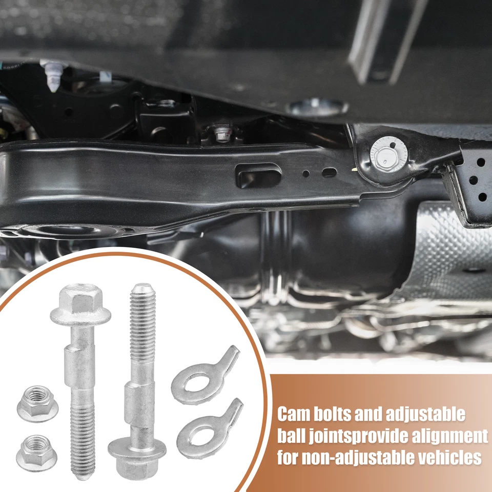 Pieza de 2 Kit de pernos de rueda de rueda de rueda inclinada de alineación aptos para Cadillac XT5 17-19 Foto 4 de 4