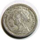 elf Netherlands 10 Cent 1919  Silver — photo 1