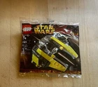 Retired LEGO 6966 Star Wars Mini Jedi Starfighter (2005) Polybag NEW Sealed Pkg