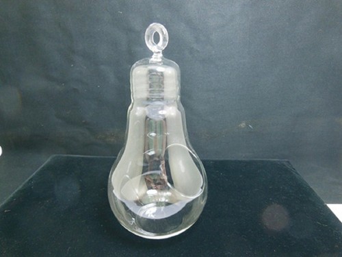 10Pcs Bulb Shape Glass Hanging Candle Holder Party Wedding Favor - Picture 3 of 4