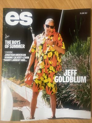 Jeff Goldblum ES MAGAZINE 20.06.22 Jonathan Anderson Dominic C-L H LAMBERT