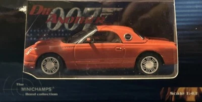 Minichamps 1/43 4012138045132 James Bond 007 Ford Thunderbird 03 Die Another Day - Photo 1/4