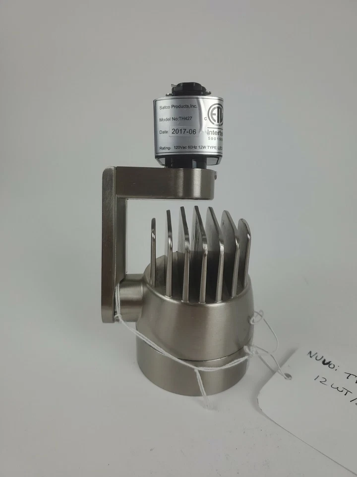 Nuvo Lighting TH427 1 Luz 2-1/2"W Cabezal de Pista LED - Níquel Foto 4 de 4