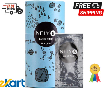 Long Time Delay Cream for Men 10 Pack, Premium Delay Cream for Longer in Bed