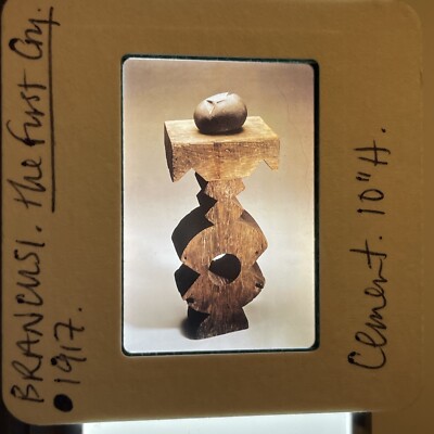 Constantin Brancusi  The First Cry   Sculpture 35mm Art Slide