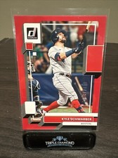 2022 Panini Donruss - Red #144 Kyle Schwarber 0227/2022