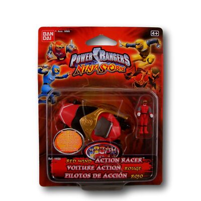 Power Rangers Ninja Storm Red Wind Action Racer