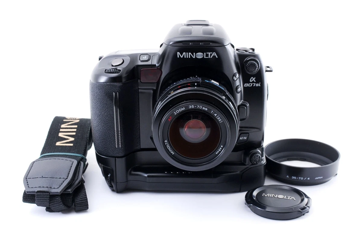 [MINT] Minolta Alpha 807si 35mm Film Camera w/ 35-70mm f/4 Lens Japan #M2706
