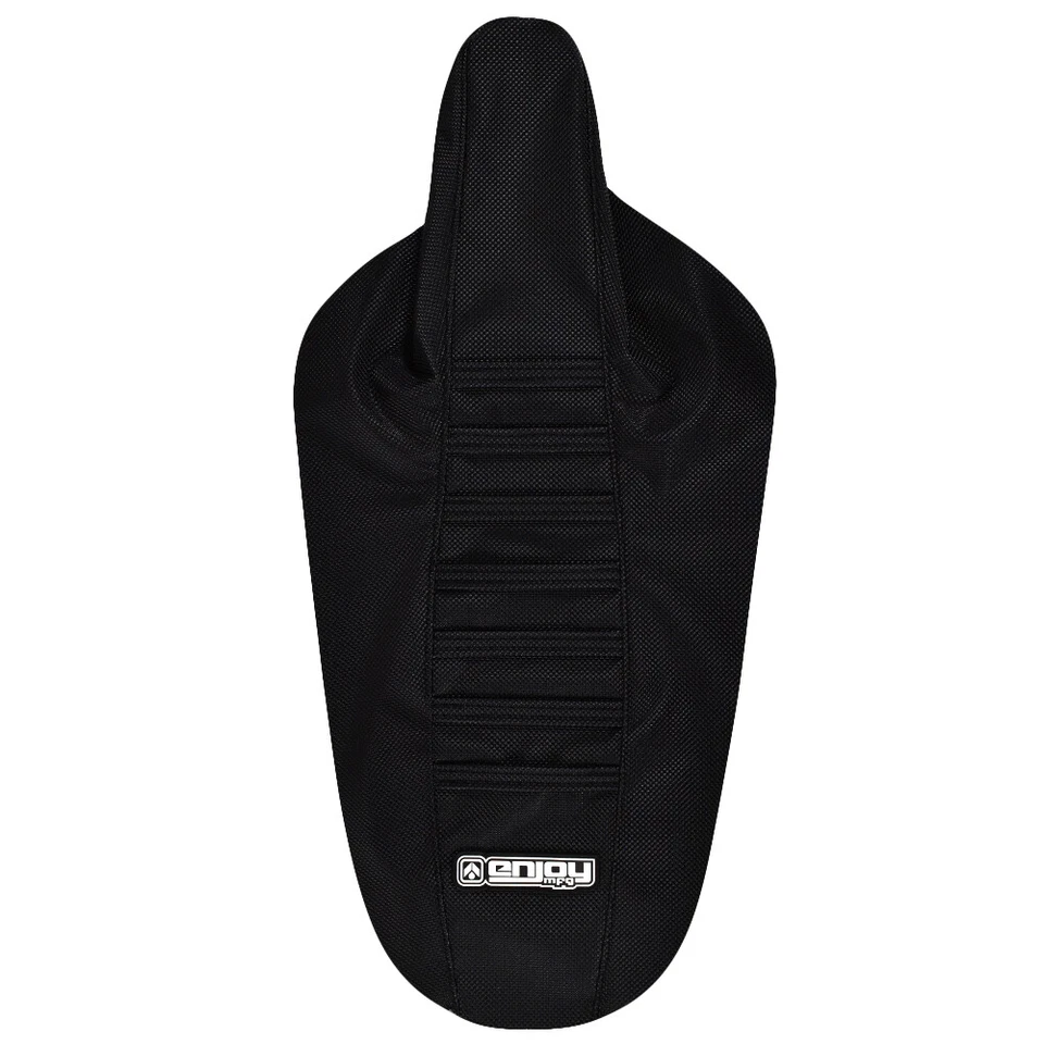 Cubierta de asiento Yamaha YZ 85 2002-2014 de Enjoy MFG todo negro costillas negras #96 Foto 3 de 4