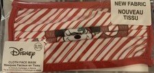 Disney Parks Christmas JOY Minnie Pattern Cloth Face Mask Xtra Large