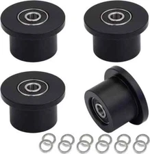 Total Gym 1700 Club Wheels/Rollers Qty for 4 Models 1000 1100, 1400, 1500, 1600,