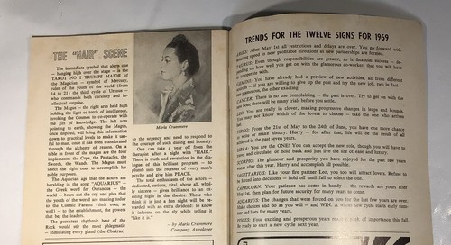 "HAIR" Aquarius Theater Vintage 1969 Los Angeles Program RARE COLLECTIBLE - Picture 9 of 10
