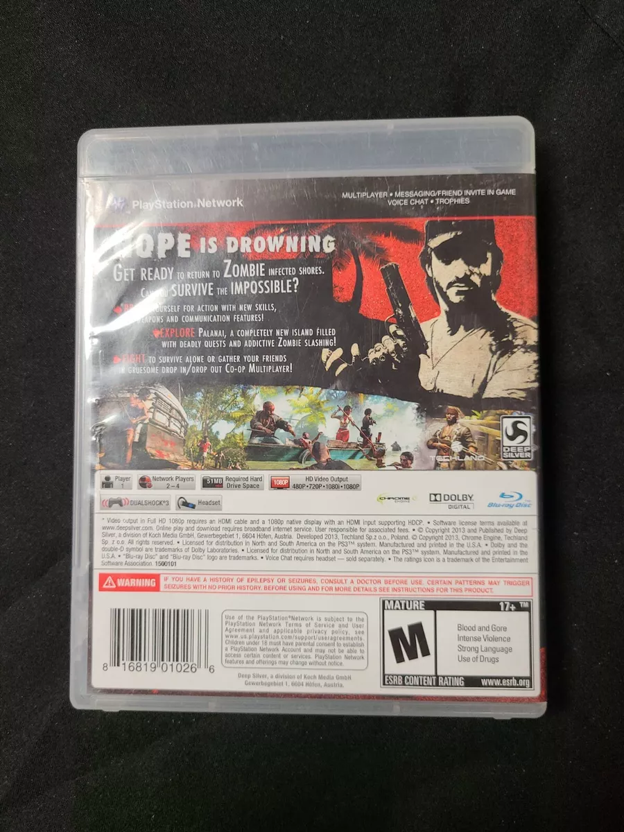 Dead Island: Riptide Special Edition Sony PlayStation 3 PS3 Game