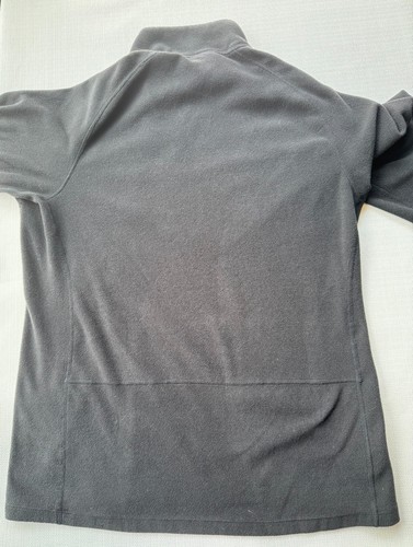 The North Face Mens Jacket Long Sleeve Sz M Athletic 1/4 Zip Mock Neck Gray - Picture 5 of 9