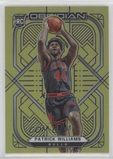 2020-21 Panini Obsidian Electric Etch Yellow Flood Patrick Williams #157 0jv5