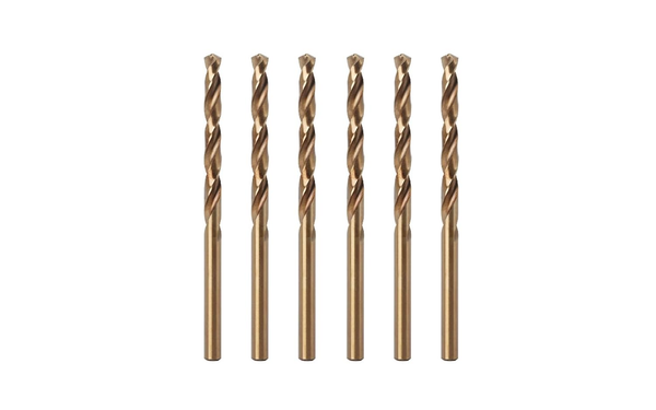 M42 Cobalt Bohrer 2.5Mm, 6 StüCk Metallbohrer Set, Professional Stahlbohrer, Sp-image