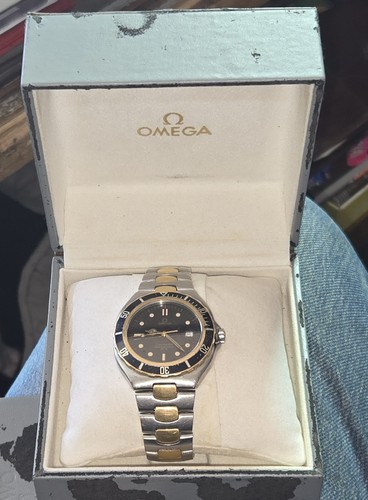 OROLOGIO DA POLSO OMEGA PROFESSIONAL SEAMASTER 1438 18K & INOX L@@K - Foto 2 di 10