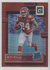 2022 Panini Donruss Optic Rated Rookie Red Hyper Prizm Skyy Moore #224 0t2