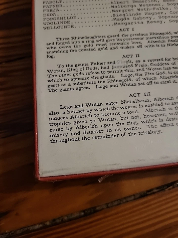 NEW Wagner: The Ring Of The Nibelung 11 x LP 1977 Murray Hill SEALED Nice NOS - Image 3 of 4