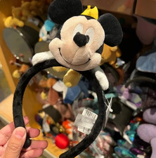 Shanghai Disney Parks Mickey Plush Ear Headband Disneyland Cartoon Exclusive