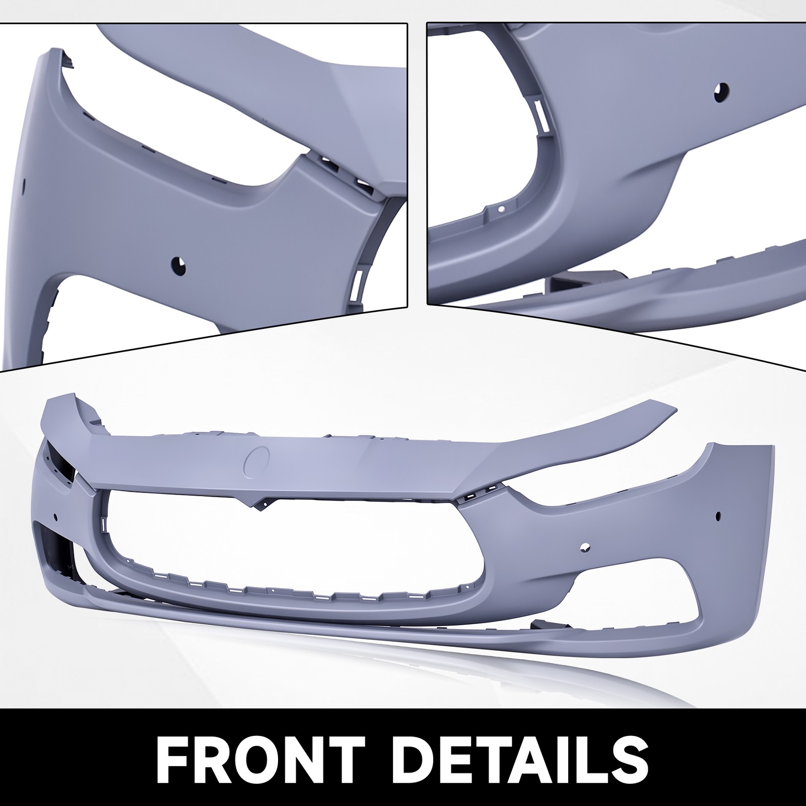 Maserati Ghibli 2014-2017 Front Bumper P/N 673001801