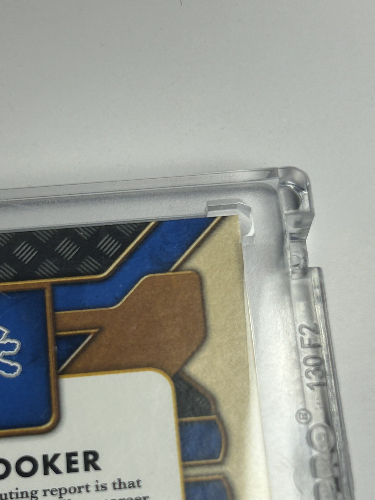 2023 Panini Gold Standard Hendon Hooker NFL Logoman Nike Swoosh Auto 1/1 view 11