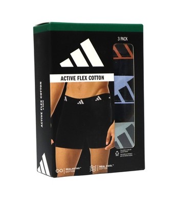 adidas Boxershorts Herren 3er Pack XL Active Flex Cotton Unterwäsche