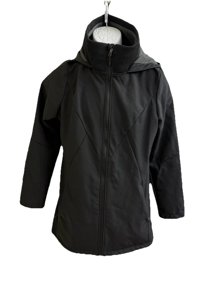 Champion Venture Dry Jacket/Coat Womens Large Hooded Full Zip Zipper Pockets - Image 2 of 4