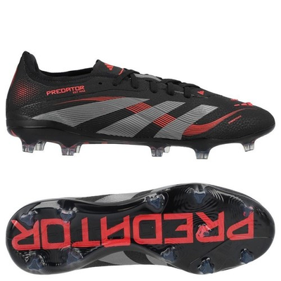 #ad Adidas Predator Pro FG ID3854 Stealth Victory Red Black Grey Size 10.5 $90.00
