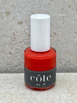 Côte No. 25 - Candy Coated Red - Non-Toxic - Creamy Finish - .4 oz - NEW