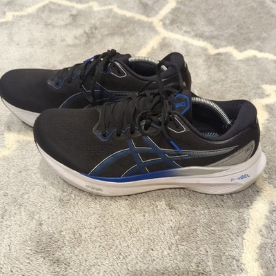 Asics Gel Kayano 30 Black Illusion Blue Size 11.5 Running Athletic Shoe 1011B548