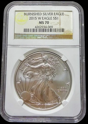 2015-W American Silver Eagle — photo from another recent sale