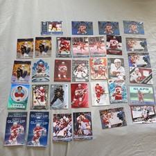 Calgary Flames Hockey Card Lot 34 Cards (Patch,Canvas, Vibing, Various Inserts)