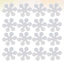 20 Pcs Adhesive Bath Treads Anti-slip Strip Snowflake Anti-slip Sticker for Room