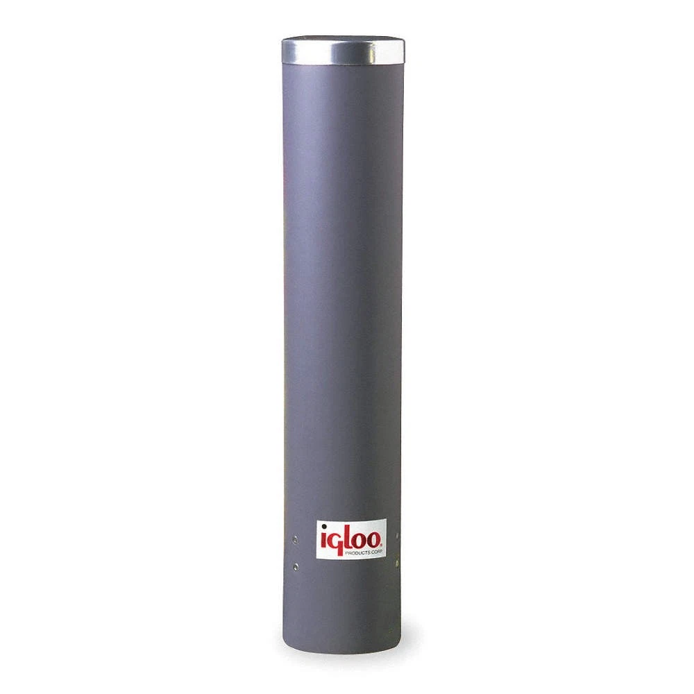 IGLOO 8242 Cup Dispenser,Black,4 to 4-1/2 oz.Cups 3ZC43