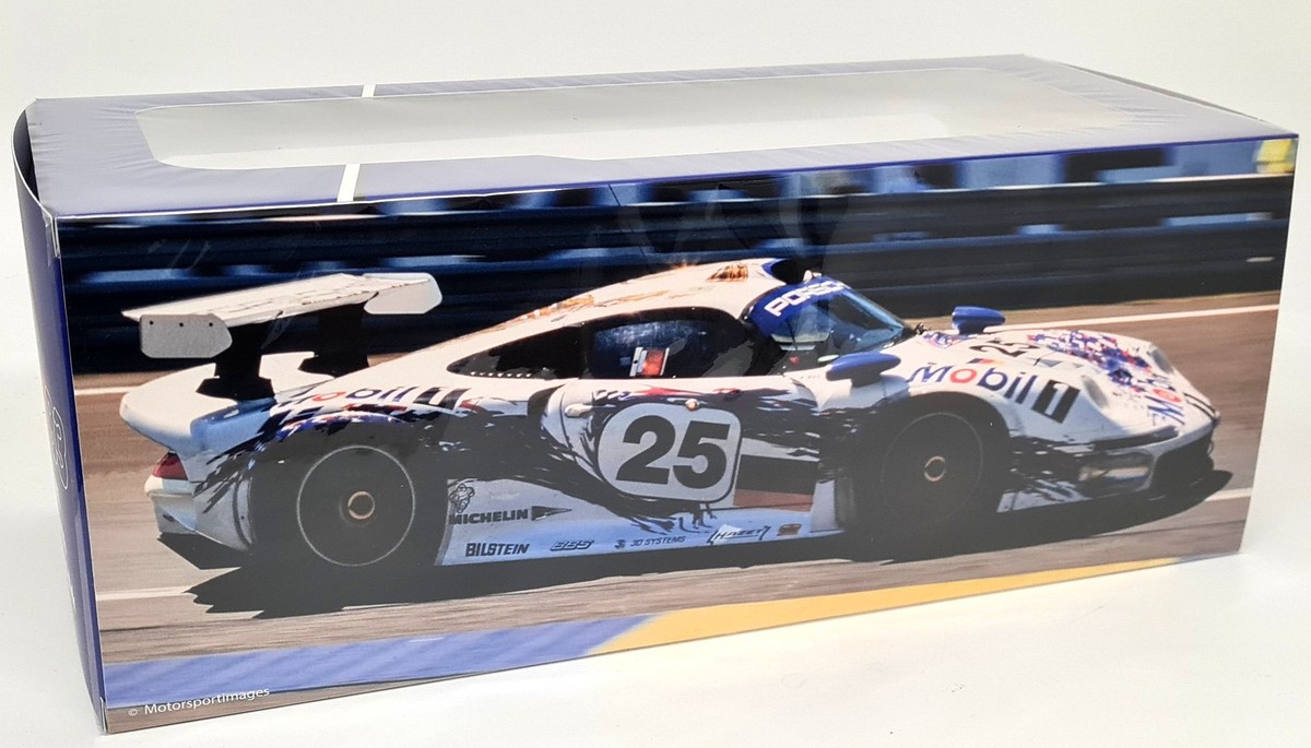 Werk83 1/18 Porsche 911 993 GT1 Le Mans 1996 #25 Scale Model Car