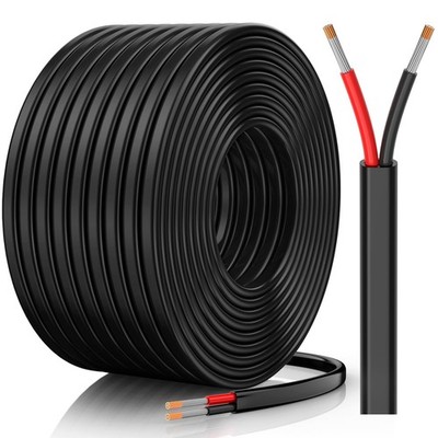 CONEPY 16 Gauge Wire, 16 AWG 2 Conductor Electrical Wire, Flexible/OxygenFree...