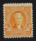 CKStamps: US Stamps Collection Scott#310 50c Jefferson Mint LH OG