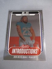 2024 Panini Absolute Jaylen Wright Introductions Rookie Insert No I-JWT